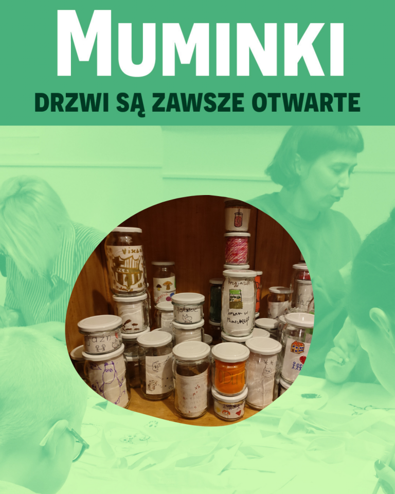 WARSZTATY DLA MŁODZIEŻY: „Przetwory na zimę Muminków”